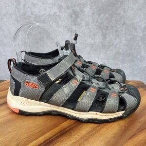 Keen Newport H2 Sandals Boys 5 Gray Closed Toe Hiking Water Shoes Sport‎ Outdoor